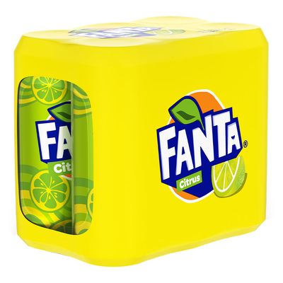Fanta Soft Drink Citrus 320 ML × 6