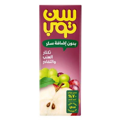 Suntop Nectar Grape & Apple Flavor No Added Sugar 180 ML