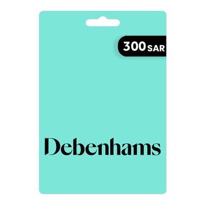 دبنهامز بطاقة هدايا 300 ريال