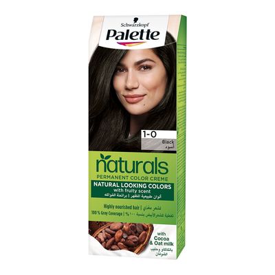Palette Hair Color Natural Colors Black 1-0 110 ML