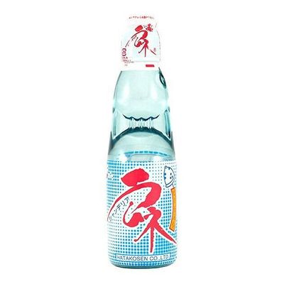 Hatakosen Ramune Traditional Japanese Soft Drink With Lemon-lime Flavor (Imported) - 200ml