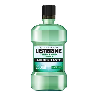 ليسترين غسول فم نعناع لطيف حماية للأسنان واللثة 250 مل