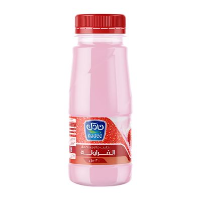 Nadec milk with strawberry flavor 200 ml