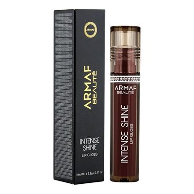 Armaf Beaute Intense Shine Lip Gloss - 02 Brownie - 3.2g