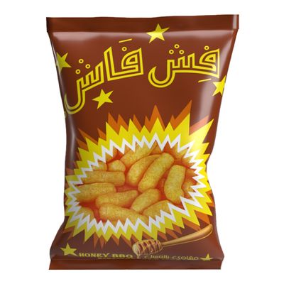 Fesh Fash Corn Puffs Honey BBQ Flavor 75 G