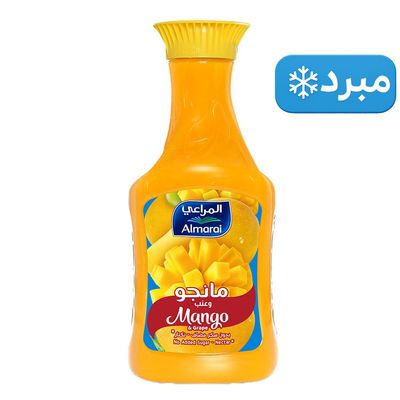 المراعي نكتار مانجو وعنب بدون سكر مضاف - 1.4 لتر