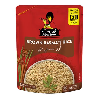 Abu Bint Brown Basmati Rice Ready To Eat  - 250g