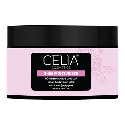 Celia Shea Moisturizer With Pomegranate & Vanilla Rich In Vitamin C & E For Body & Hand - 300g