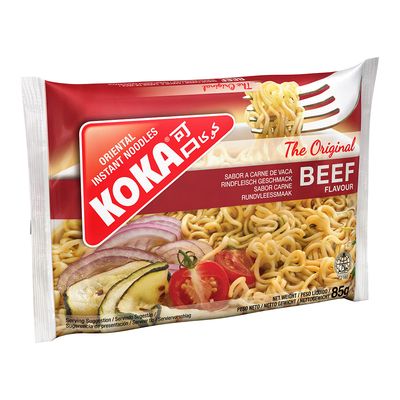 Koka Noodles Instant Beef Flavor 85 G