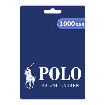 بولو رالف لورين بطاقة هدايا 1000 ريال