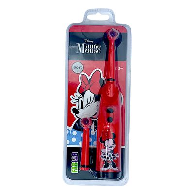Fab Lab Disney Soft Electric Toothbrush + Extra Brush - Minnie Mouse