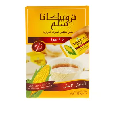 Tropicana Slim Sweetener Sugar Free Low Calorie 25 Pieces