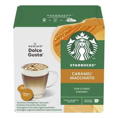 Starbucks Capsules Coffee Macchiato With Caramel 12 Capsules 127.8 G