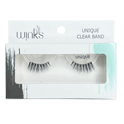 Winks Clear Band Lashes - Unique