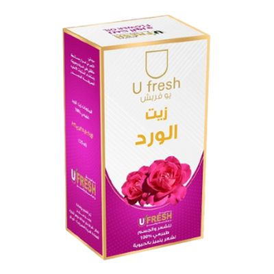 U Fresh Rose Oil For Hair And Body 125 ML