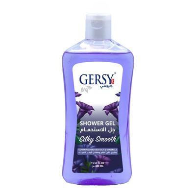 Gersy Shower Gel Silky Smooth with Dead Sea Salt & Minerals - 400ml 