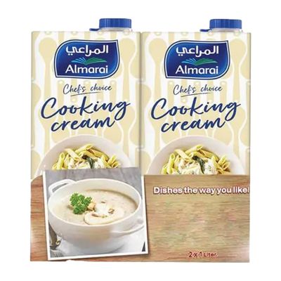 Almarai Cooking Cream - 1L × 2