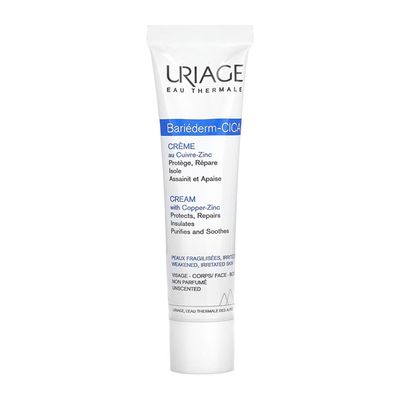 Uriage Bariederm Cica Repairing Cream For Sensitive And Irritated Skin - 40ml