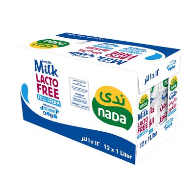 Nada Milk Lacto Free 1 L × 12 Box 