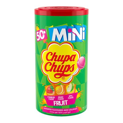 Chupa Chups Lollipop Mini Assorted Flavors Imported 50 Pieces