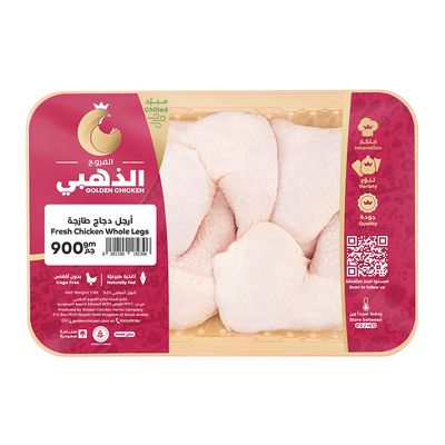 Golden Chicken Fresh Chicken Whole Legs 900 G