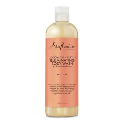 Shea Moisture Coconut & Hibiscus Illuminating Body Wash For Dull Skin - 384ml