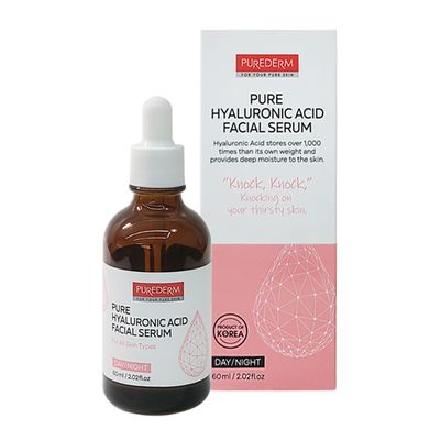 Purederm Pure Hyaluronic Acid Facial Serum For All Skin Types - 60ml