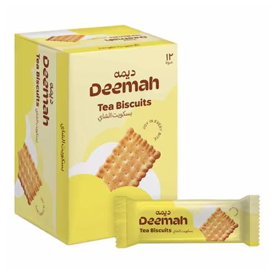 ديمه بسكويت للشاي 80 جرام × 12
