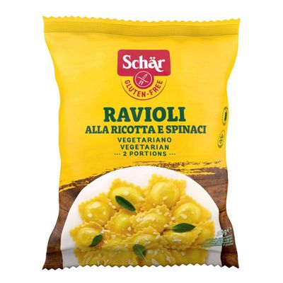 Schar Pasta Ravioli With Ricotta & Spinach Gluten Free 300 G