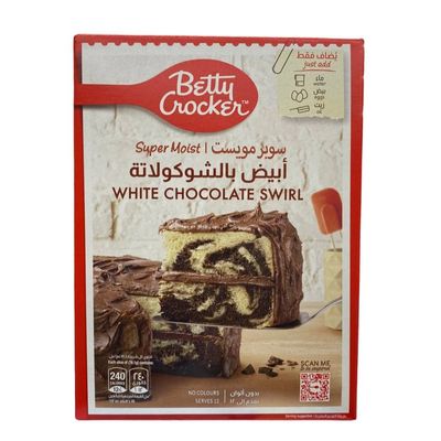 بيتي كروكر خليط كيك أبيض بالشوكولاتة 500 جرام