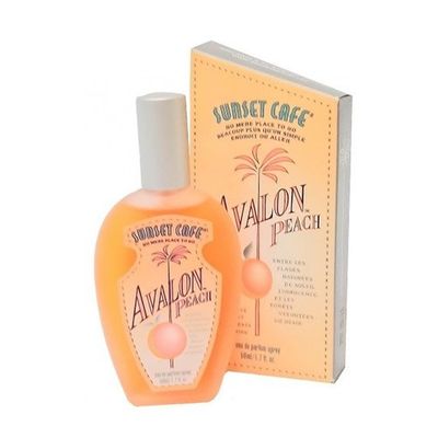 Sunset Cafe Perfume Avalon Peach Eau De Parfum For Unisex -100ml