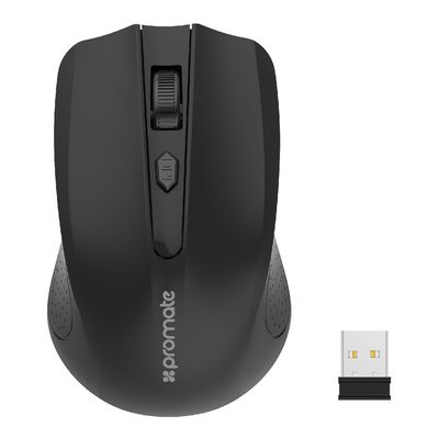 Promate Wireless Optical Mouse With 2.4GHz - USB
