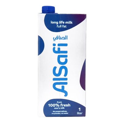 الصافي حليب طويل الأجل كامل الدسم 1 لتر