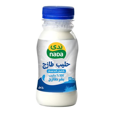 ندى حليب كامل الدسم 180 مل