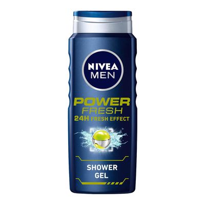 Nivea Shower Gel For Men Power Fresh  - 500ml