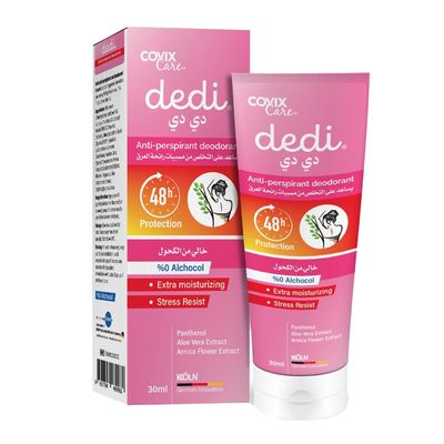  Covix Care Dedi Anti-Perspirant Deodorant 48H Protection Alcohol-free - 30ml
