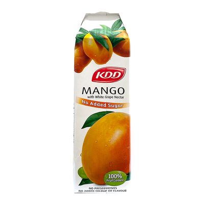 KDD Nectar Mango Flavor No Added Sugar 1 L