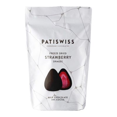 Patiswiss Chocolate Milk With Dried Strawberry Imported 80 G