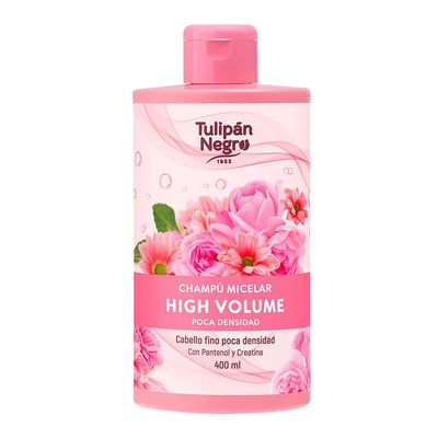 Tulipán Negro Micellar Shampoo High Volume with Panthenol and Creatine - 400ml