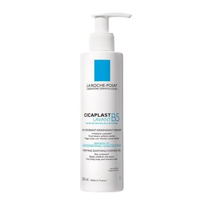 La Roche-Posay Cicaplast Lavant B Purifying And Soothing Foaming Gel For Irritated And Sensitive Skin - 200ml