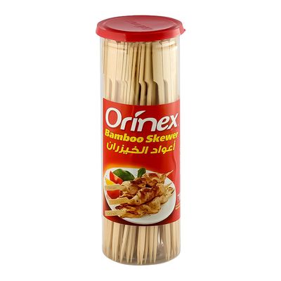 Orinex Bamboo Skewer Size 24 Cm 120 Pieces