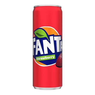 Fanta Soft Drink Strawberry 355 ML