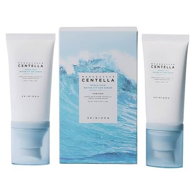 SKIN1004 Madagascar Centella Hyalu-Cica Water-Fit Sun Serum SPF50+ - 50ml ×2