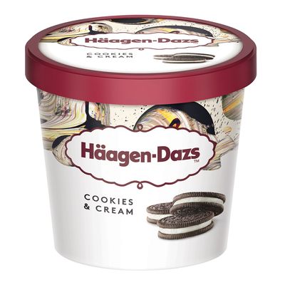 Haagen Dazs Ice Cream Cookies & Cream 100 ML