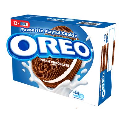 Oreo Biscuit Milk & Chocolate 36.8 G × 12 Box