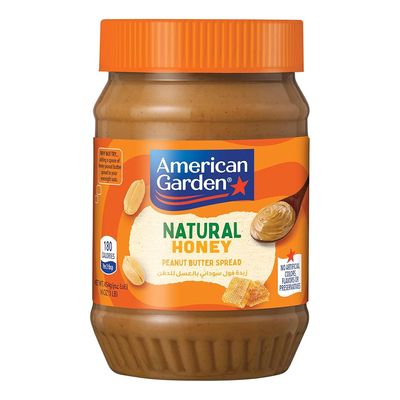 American Garden Peanut Butter With Honey 454 G