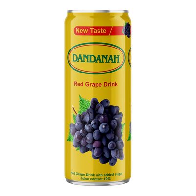 Dandanah Drink Red Grape Flavored - 250 ml