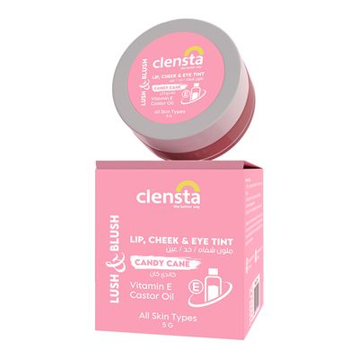 Clensta Candy Cane Lip, Cheek & Eye Tint - 5g