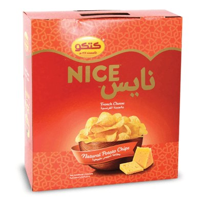 Kitco Nice Chips French Cheese 21 G × 12 Box
