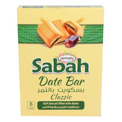 Jannaty Sabah Date Biscuit 6 Pieces - 336g